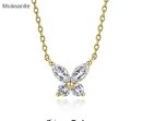 Moissanite Sterling Silver Necklace