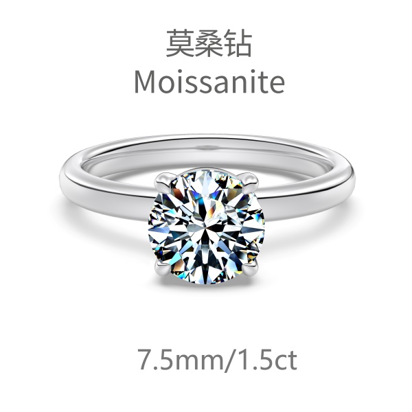 Sterling Silver 925 Ring Small - US Size 9 (19.0 mm)