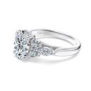 [Moissanite] 925 Sterling Silver Oval Cut Ring