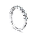 [Moissanite] 925 Sterling Silver Round Cut Ring