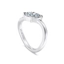 [Moissanite] 925 Sterling Silver Marquise Cut Ring