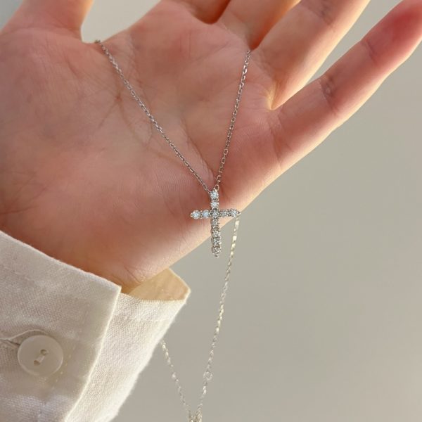 [Moissanite] 925 Sterling Silver Necklace