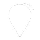 [Moissanite] 925 Sterling Silver Heart Necklace