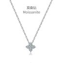 [Moissanite] 925 Sterling Silver Necklace