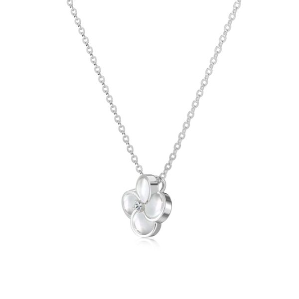 [Moissanite] 925 Sterling Silver Necklace