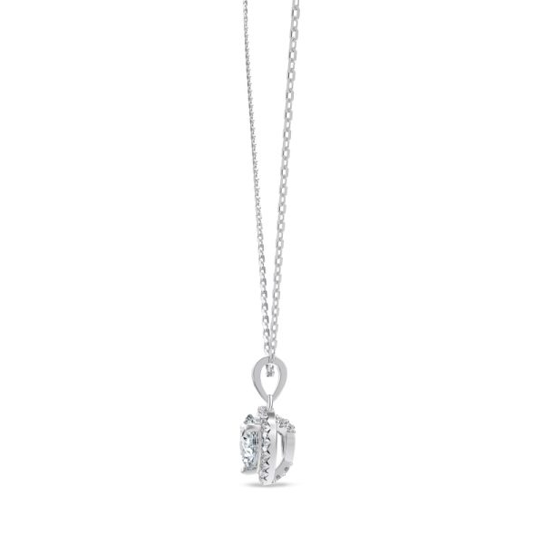 [Moissanite] 925 Sterling Silver Necklace