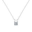 [Moissanite] 925 Sterling Silver Necklace