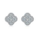 [Moissanite] 925 Sterling Silver Earrings