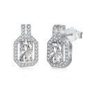 925 Sterling Silver Cubic Zirconia Earrings