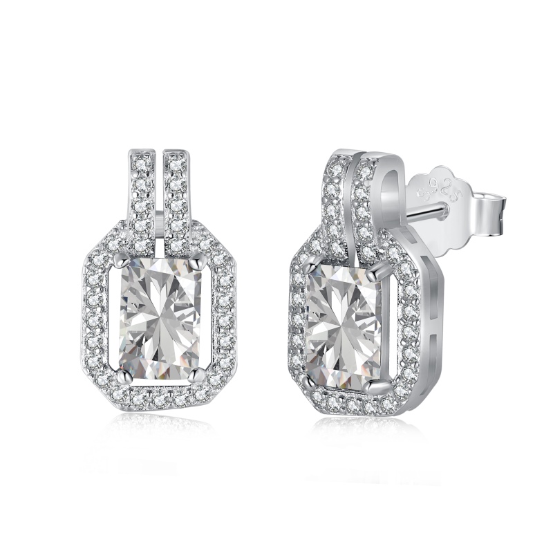 925 Sterling Silver Cubic Zirconia Earrings