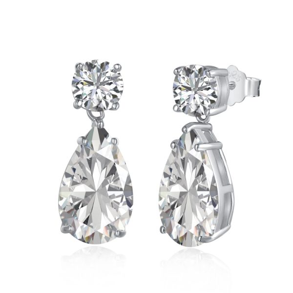 925 Sterling Silver Cubic Zirconia Earrings