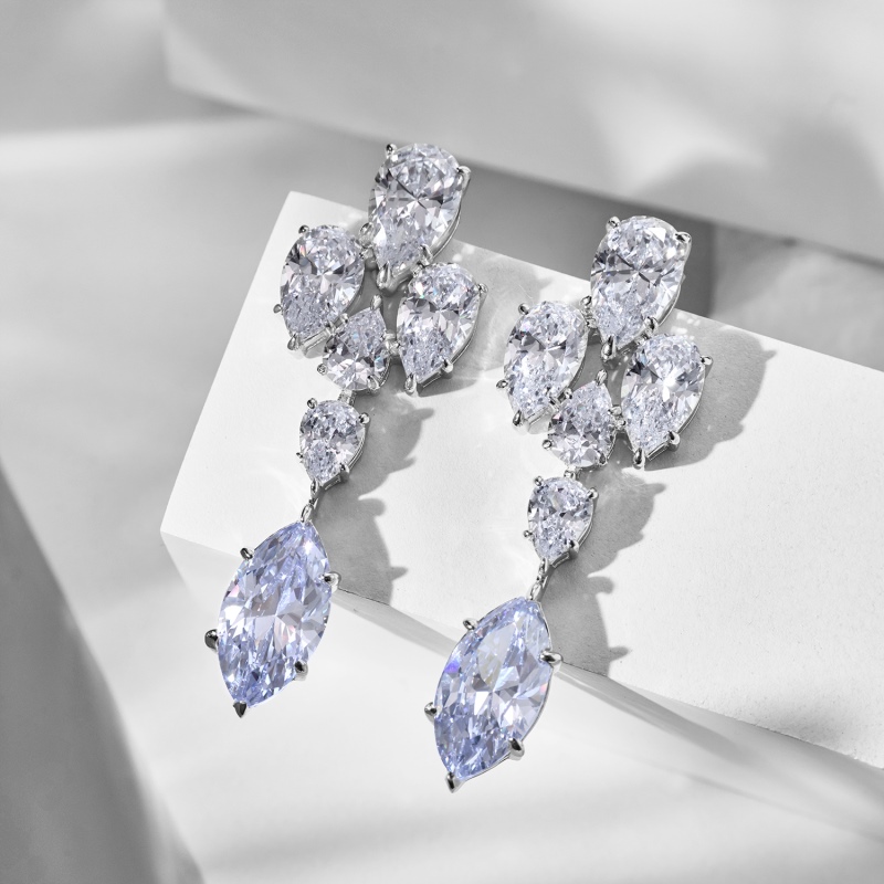 925 Sterling Silver Cubic Zirconia Earrings