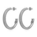 925 Sterling Silver White Cubic Zirconia Earrings