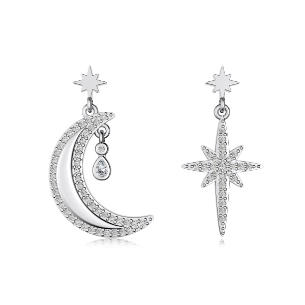 Sterling Silver 925 Earrings Small