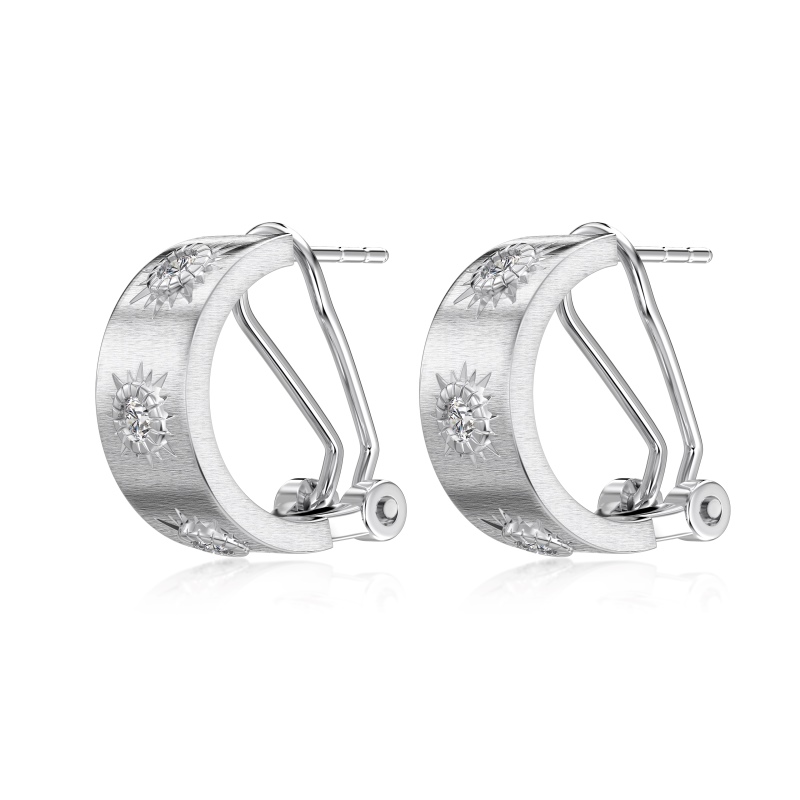 925 Sterling Silver Earrings - Image 3