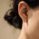 925 Sterling Silver 14K Plated Cubic Zirconia Earrings