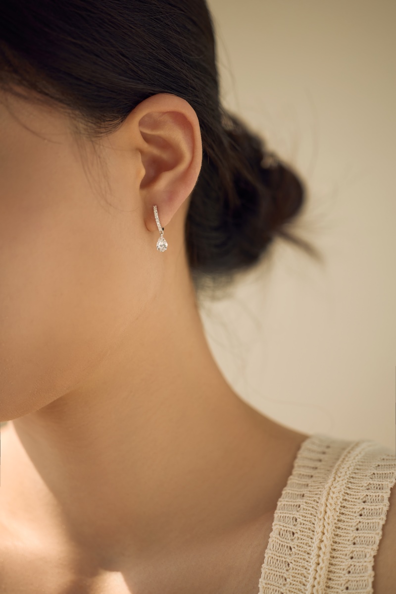 925 Sterling Silver Cubic Zirconia Earrings
