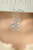 925 Sterling Silver Cubic Zirconia Earrings