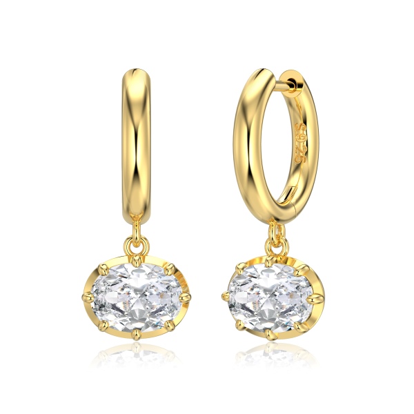 Sterling Silver 925 Earrings Small
