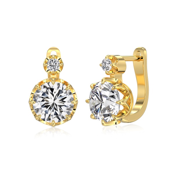 Sterling Silver 925 Earrings Small