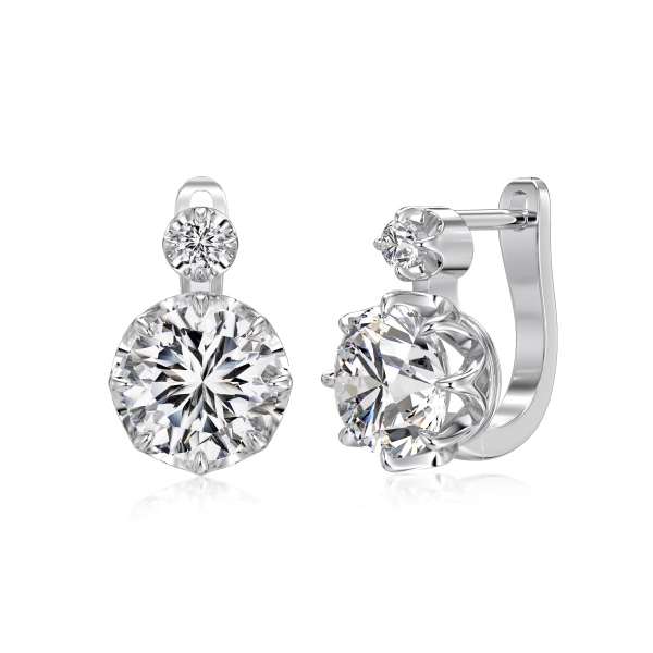 Sterling Silver 925 Earrings Small