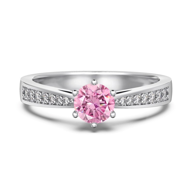 925 Sterling Silver 5A Cubic Zirconia Ring