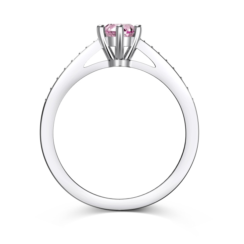 925 Sterling Silver 5A Cubic Zirconia Ring - Image 2