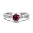 925 Sterling Silver 5A Cubic Zirconia Ring