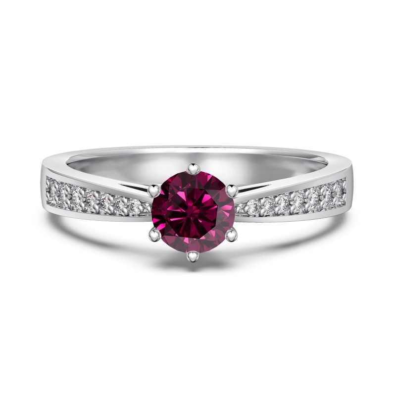 925 Sterling Silver 5A Cubic Zirconia Ring