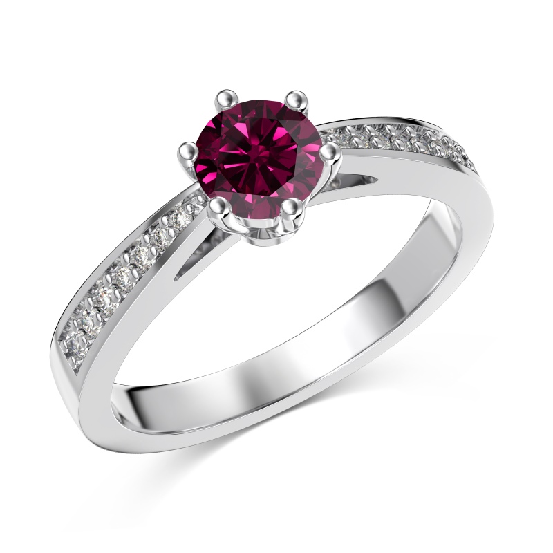925 Sterling Silver 5A Cubic Zirconia Ring - Image 3