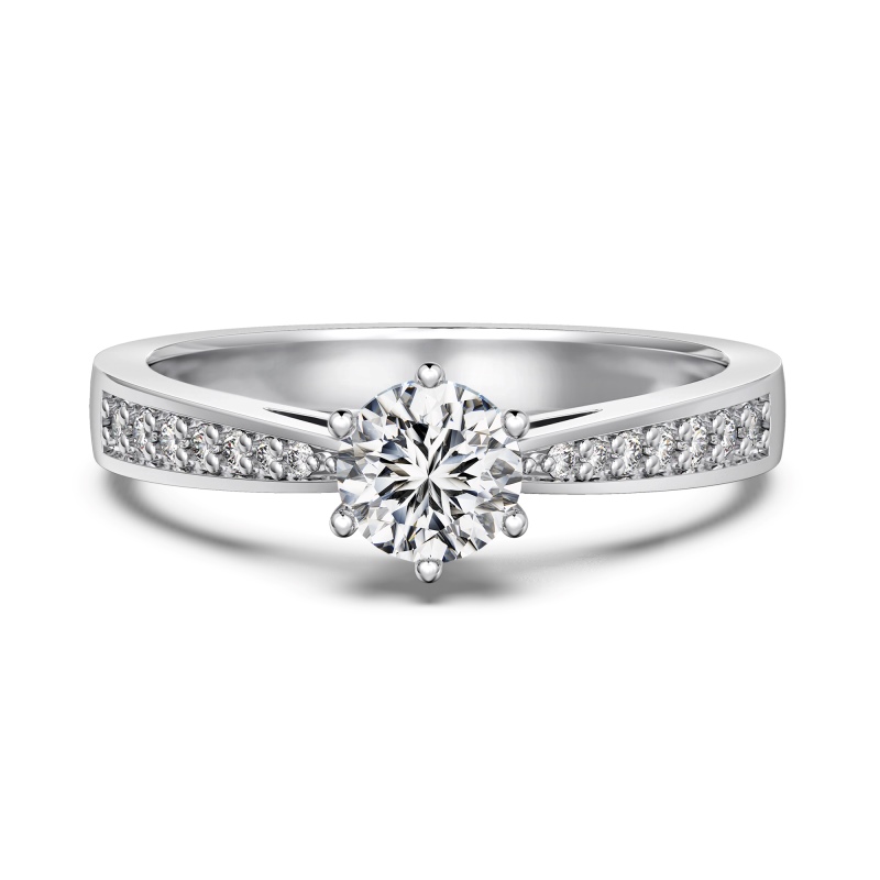 925 Sterling Silver 5A Cubic Zirconia Ring - Image 2