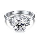 925 Sterling Silver Zirconia Ring
