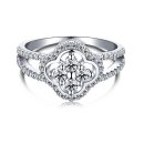 925 Sterling Silver Cubic Zirconia Ring