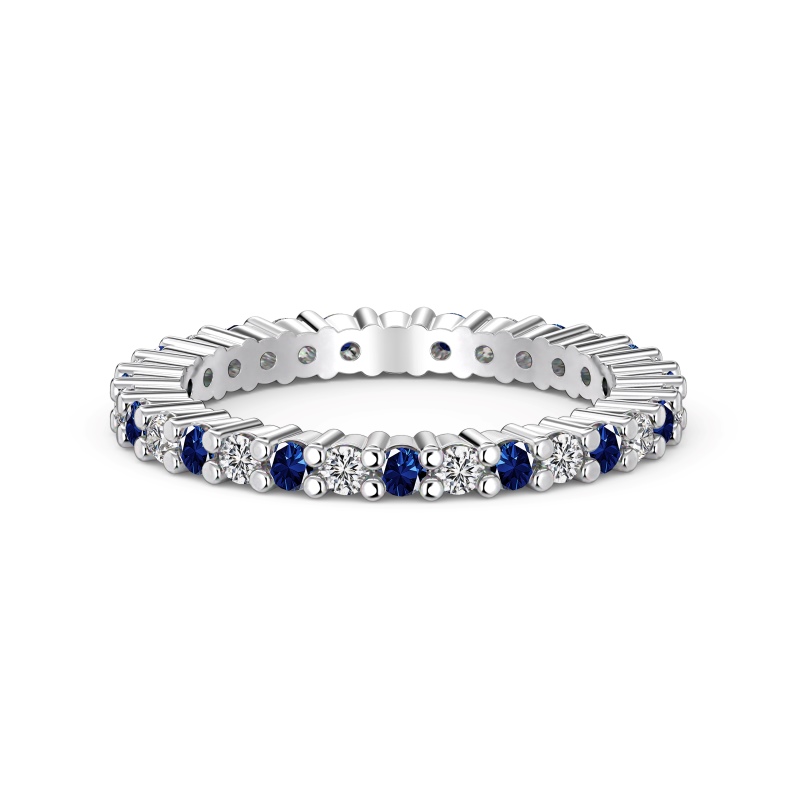 925 Sterling Silver 5A Cubic Zirconia Ring - Image 3