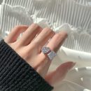 925 Sterling Silver 8A Cubic Zirconia Ring