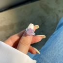 925 Sterling Silver High Carbon Diamond Cubic Zirconia Ring