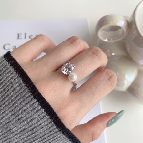 925 Sterling Silver 5A Cubic Zirconia Ring