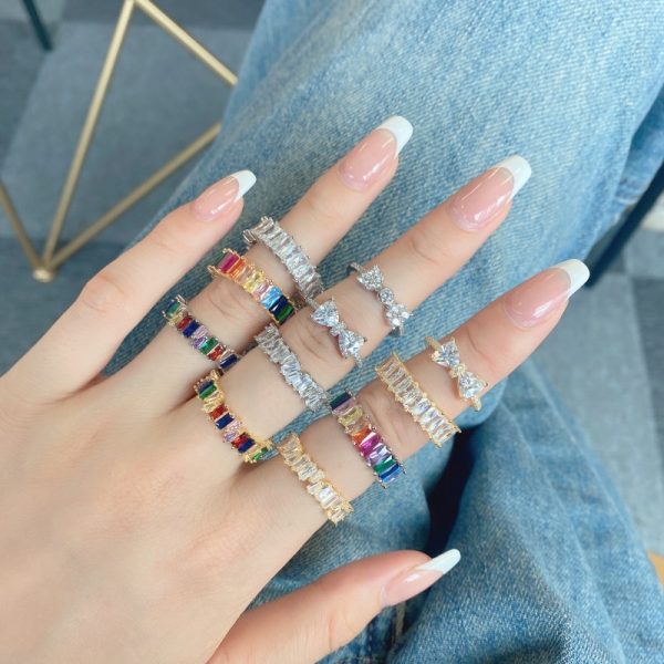 925 Sterling Silver 18K Gold Plated Ring