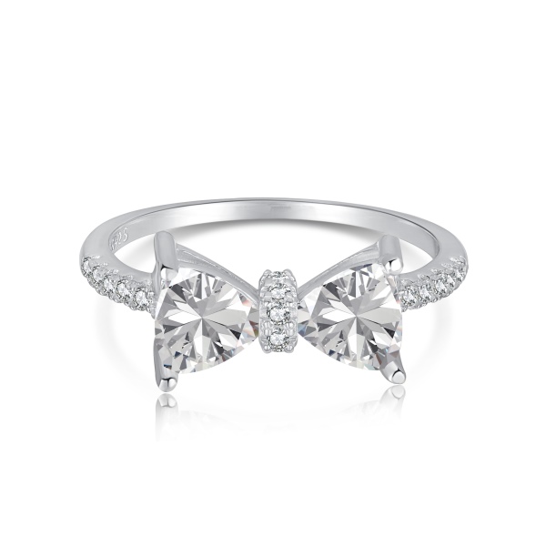 925 Sterling Silver Cubic Zirconia Ring - Image 4
