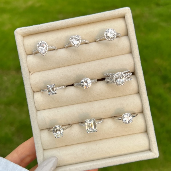 925 Sterling Silver Emerald Cut Ring - Image 4