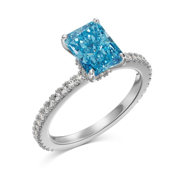 925 Sterling Silver 8A Cubic Zirconia Ring