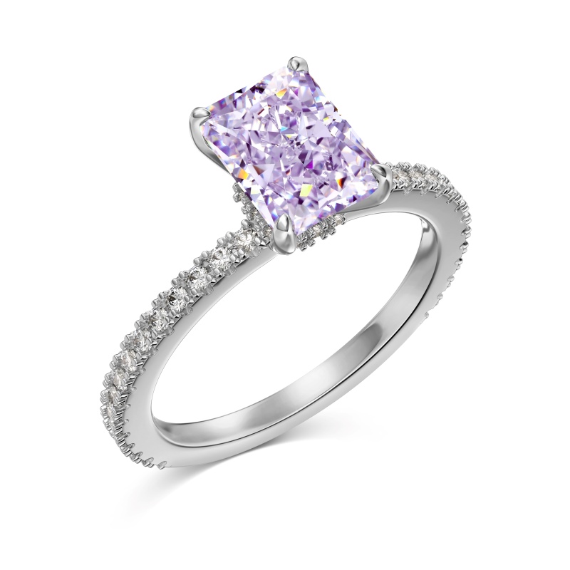 925 Sterling Silver 8A Cubic Zirconia Ring - Image 2