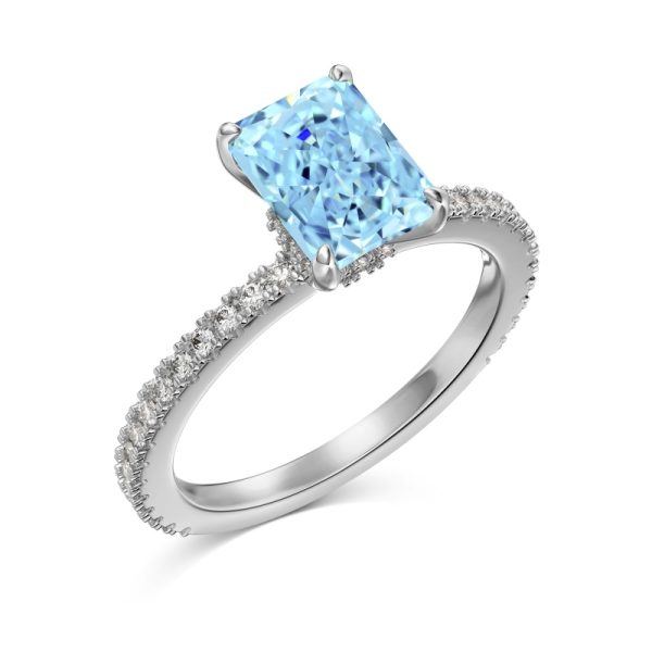 925 Sterling Silver 8A Cubic Zirconia Ring