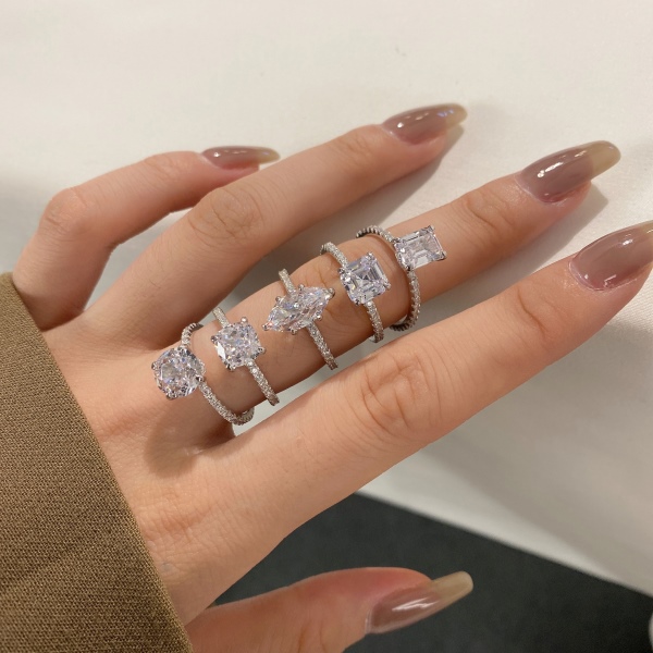 Sterling Silver 925 Ring Small - US Size 9 (19.0 mm)