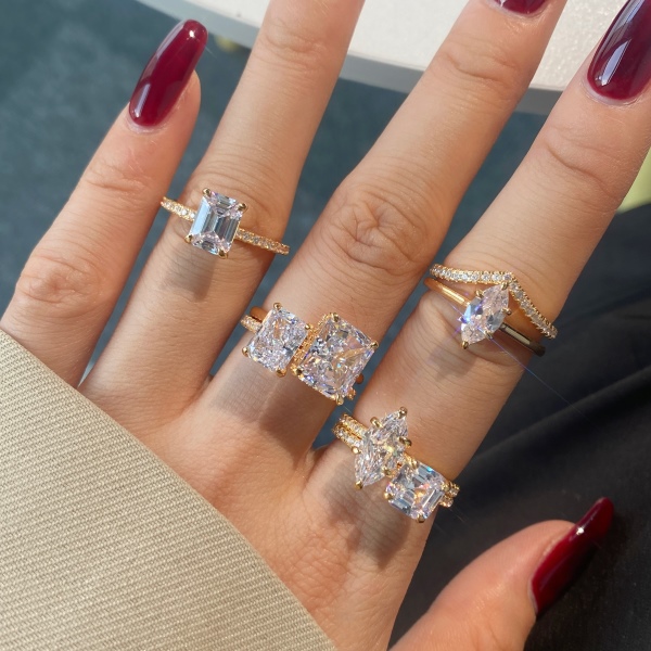 925 Sterling Silver Cubic Zirconia Ring - Image 4