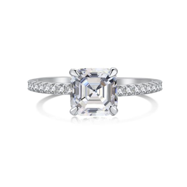 925 Sterling Silver Cubic Zirconia Ring