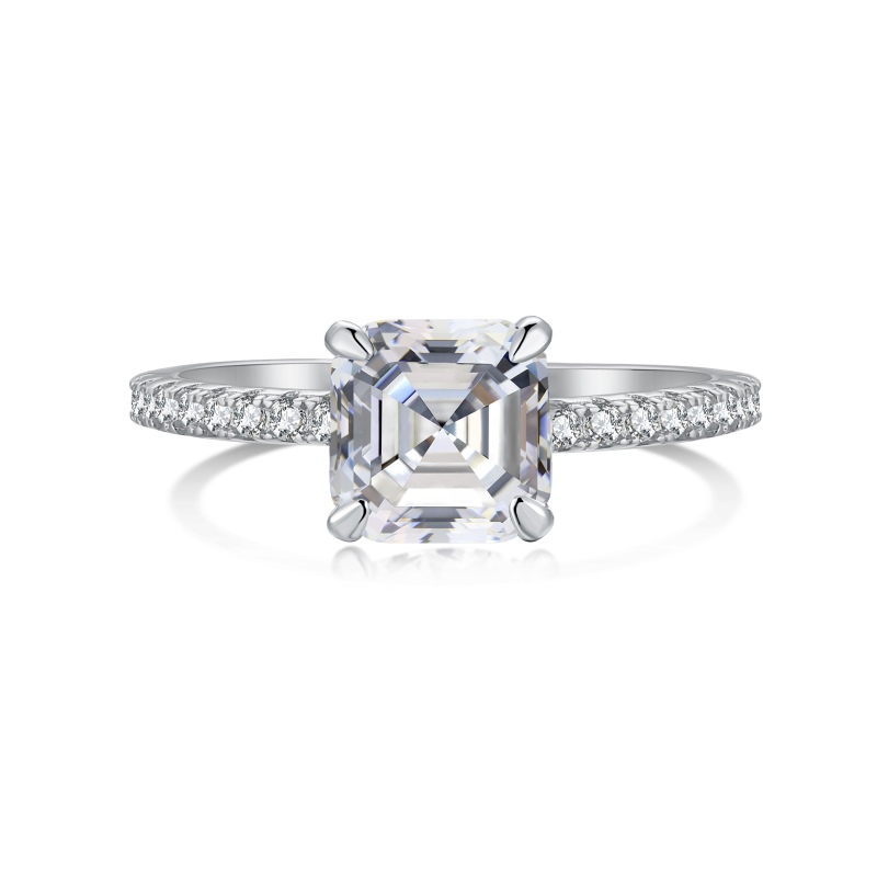 925 Sterling Silver Cubic Zirconia Ring