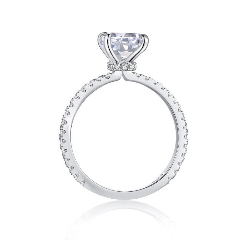 925 Sterling Silver Cubic Zirconia Ring - Image 3