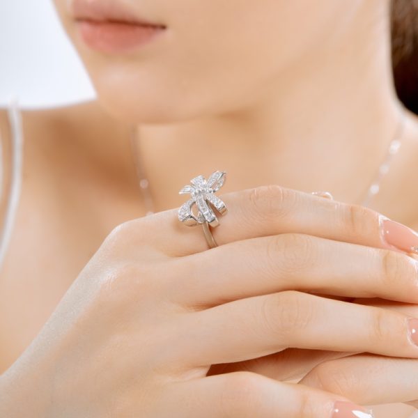 925 Sterling Silver Cubic Zirconia Ring