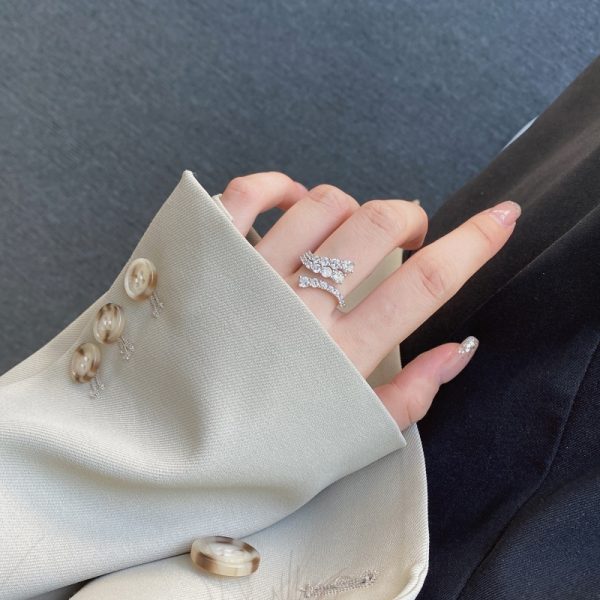 925 Sterling Silver Cubic Zirconia Ring